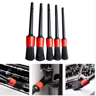 Arrow 5PCS Car Detailing Brush Clean Seat Detail Brush Car Wash Slit Brush for Cleaning Car Interior