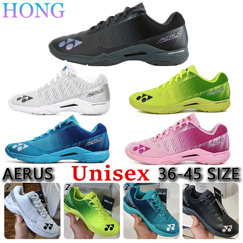 Badminton Shoes 1068 บาท Yonex Power Cushion Aerus Z รองเท้าผ้าใบลําลอง สําหรับผู้ชาย ผู้หญิง เหมาะกับการเล่นแบดมินตัน พร้อมกล่อง Sports & Outdoors