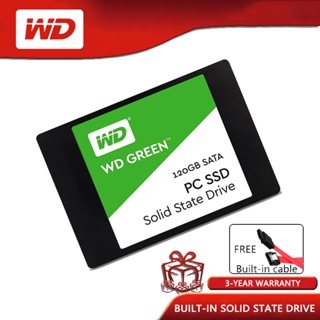 W-d โซลิดสเตทไดรฟ์ภายใน SSD 240gb SATA 3 6Gb/s 120gb 128gb 256gb 480gb 512gb สีเขียว สําหรับแล็ปท็อป คอมพิวเตอร์ตั้งโต๊ะ