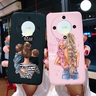 เคสโทรศัพท์ ซิลิโคนนิ่ม TPU ลาย RMO-NX1 Super Mom Baby แฟชั่น สําหรับ Honor X9a 5G Honor X9a 2023