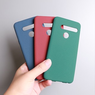 สําหรับ LG G8 G820 G8X G8S เคสนิ่ม TPU สีพื้น เคสป้องกันฝ้า