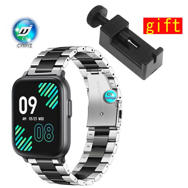 Aukey SW-1 สายนาฬิกาข้อมือ โลหะ สายรัดข้อมือกีฬา Aukey SW1 สร้อยข้อมือ Aukey SW-1 สายสมาร์ทวอทช์ สาย