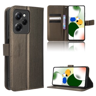 Xiaomi POCO X5 Pro 5G เคส PU Leather Case เคสโทรศัพท์ Stand Wallet Xiaomi POCO X5Pro 5G เคสมือถือ Cover