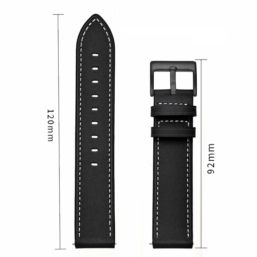 for Garmin Vivomove Trend สาย สายหนังแท้ สายสำรอง Garmin Vivomove Trend สายรัด สายรัดข้อมือกีฬา