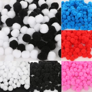 [10 มม.] ลูกบอลขนเฟอร์ ขนาดเล็ก หลากสี 300 ลูก แฮนด์เมด diy สําหรับตกแต่งบ้าน