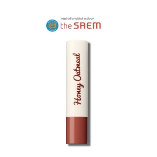 [THE SAEM] Honey Oatmeal Melting Lip Balm 2g  ลิปบาล์มละลายน้ําผึ้ง ข้าวโอ๊ต  สินค้าเกาหลีแท้ๆส่งตรงจากเกาหลี