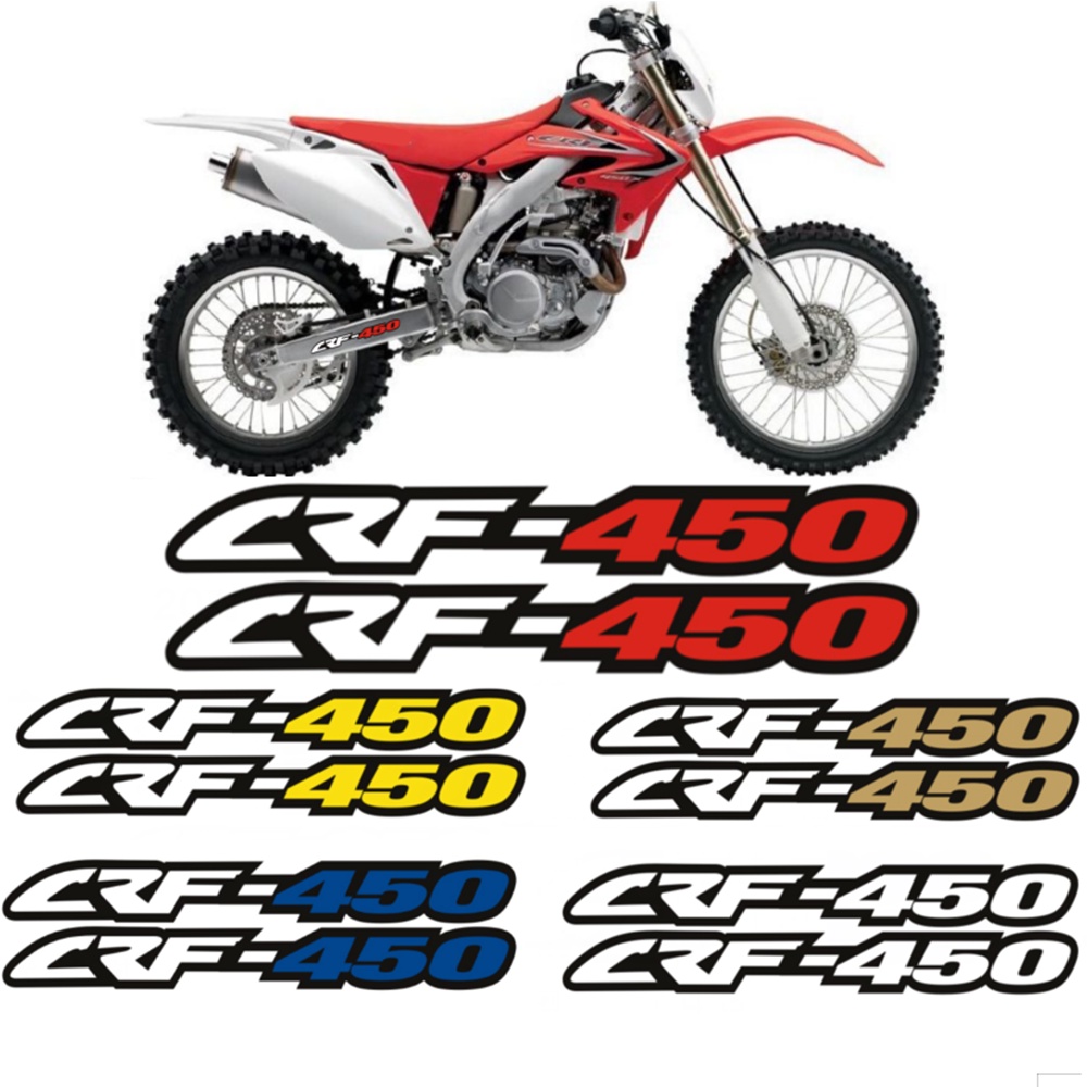 สติกเกอร์ 3D สําหรับติดตกแต่งรถวิบาก HONDA CRF450L CRF450RL CRF450RWE CRF450X CRF450RX CRF450L R RS 