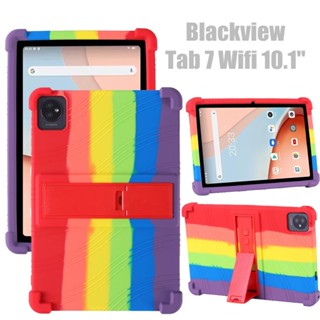 For Blackview Tab 7 Wifi Tablet Pad 10.1 inch Silicone Shockproof Tablet Protective Cover For Blackview Tab7 Wifi 10.1 Case Kids Friendly Silicone Case