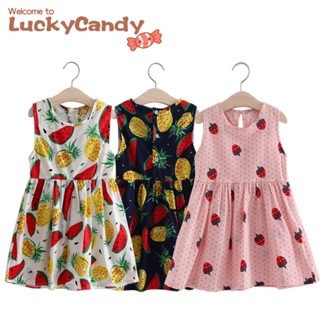 [ลดราคา] ชุดเดรส ผ้าฝ้าย น่ารัก หลายสไตล์ สําหรับเด็กผู้หญิง