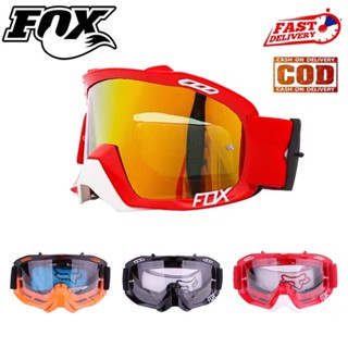 Fox Racing แว่นตากันลม กันฝุ่น สําหรับขี่รถจักรยานยนต์วิบาก