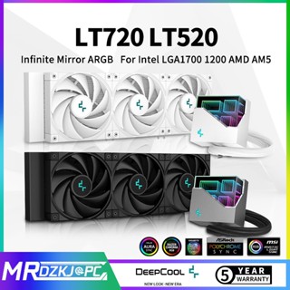 Deepcool LT720 LT520 CPU AIO เมนบอร์ดพัดลมระบายความร้อน ประสิทธิภาพสูง 360 มม. LGA1700 AMD AM5