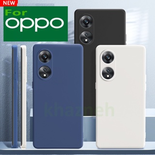 Oppo Reno 8T 5G A78 Reno 7Z Reno 8Z A96 A76 A77 เคสโทรศัพท์มือถือ ซิลิโคนนิ่ม ผ้าฟลีซ ป้องกันด้านหลัง สําหรับ Oppo