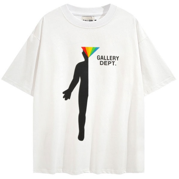 GALLERY DEPT GD เสื้อยืดแขนสั้นลําลองผู้หญิง 0223