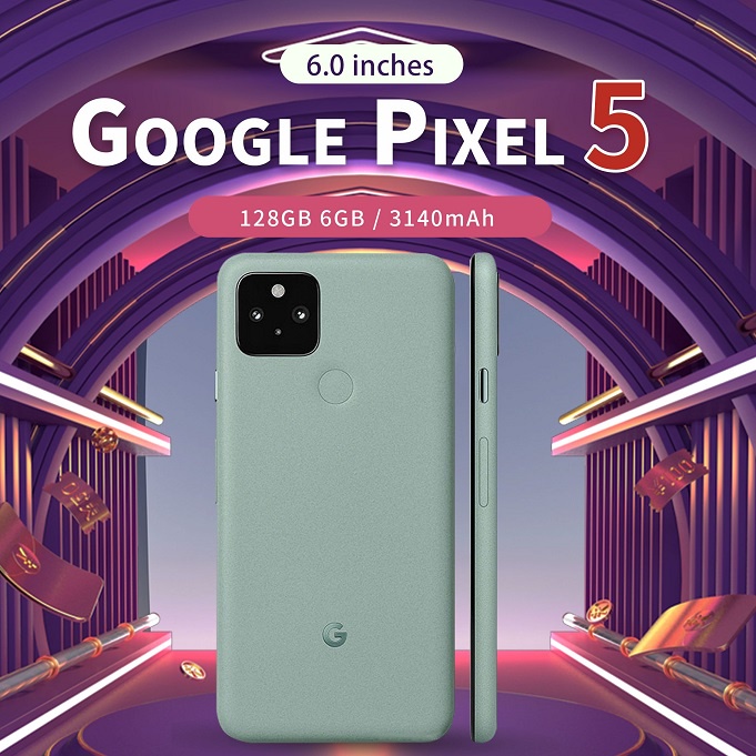 Google Pixel 5 สมาร์ทโฟน 5G 8+128GB Android 6.0 นิ้ว Snapdragon 765G 5G