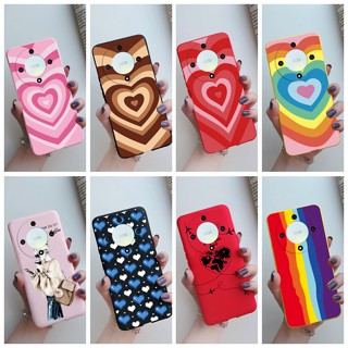 เคสโทรศัพท์ซิลิโคน TPU แบบนิ่ม ลายหัวใจ สําหรับ Honor X9a X8a X7a 5G X9a X8a X7a 5G