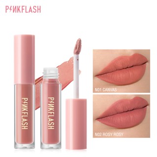 Pinkflash Ohmykiss ลิปสติกเนื้อลิขวิด เนื้อแมตต์นุ่ม ชุ่มชื้น ติดทนนาน 14 สี