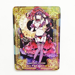 การ์ดโลหะ ลายการ์ตูนอนิเมะ Tokisaki Kurumi DATE A LIVE