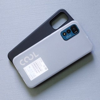 เคสโทรศัพท์ซิลิโคน TPU แบบนิ่ม สีดํา สําหรับ Coolpad Cool 20