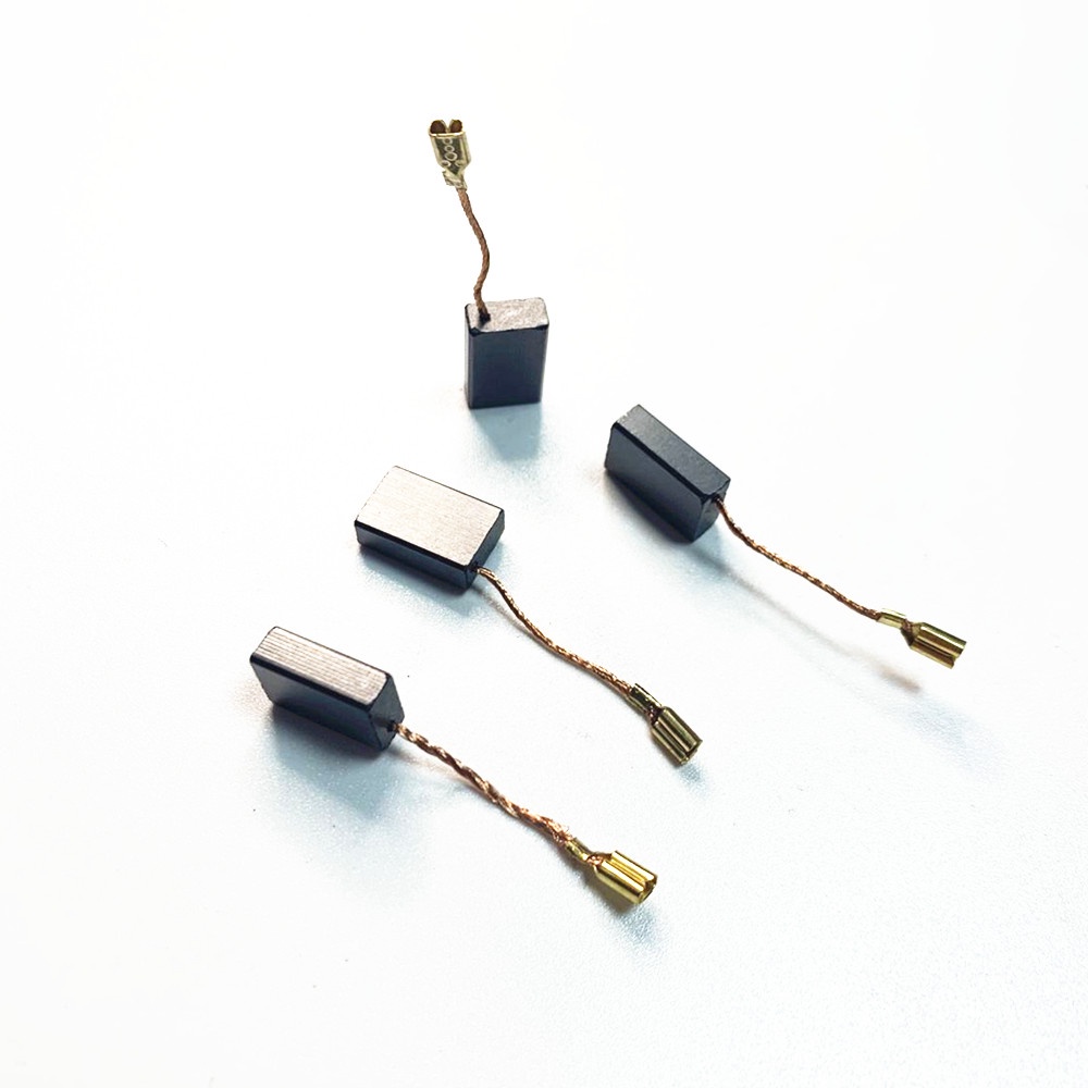 10pcs เปลี่ยน DCA S1M-FF05-100B/FF06-100/FF-125A เครื่องบดมุมแปรงคาร์บอน 5X10X15 Mini เจาะเครื่องบดไฟฟ้า