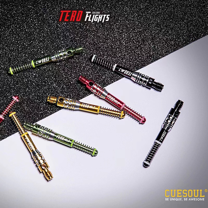 CUESOUL TOERO AK7 Alloy Dart Shaft พร้อมสปริงในตัว