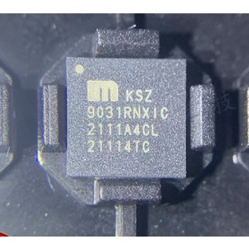 KSZ9031RNXIC บรรจุภัณฑ์ QFN-48 Patch TR ตัวรับส่งสัญญาณอีเธอร์เน็ต