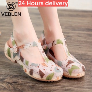 Veblen shoes for women 6809 Veblen รองเท้าแตะ ผู้หญิง รองเท้าหลุม