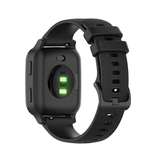 สายนาฬิกาข้อมือซิลิโคน ระบายอากาศ แบบเปลี่ยน สําหรับ Garmin Venu Sq 2 Music