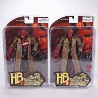 โมเดลฟิกเกอร์ PVC รูปภาพยนตร์คลาสสิก MEZCO Hellboy ของเล่นสะสม สําหรับเด็ก