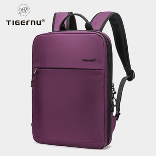 Tigernu 9013 Expandable Women Laptop Bag Waterproof Lightweight 15.6-inch Laptop Backpack Large Capacity Schoolbag
