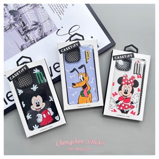 Disney Casetify เคสโทรศัพท์มือถือ ลายการ์ตูนดิสนีย์ มิกกี้ มินนี่เมาส์ สําหรับ Iphone 14ProMax 12Pro XS 11 12Promax 13Promax 11 12 13