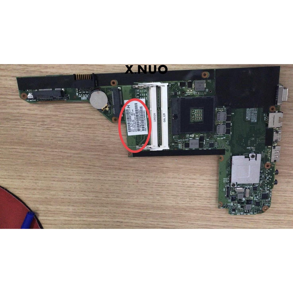 เมนบอร์ดรวม HP HP DM4 DM4-1000 ใหม่ HM55