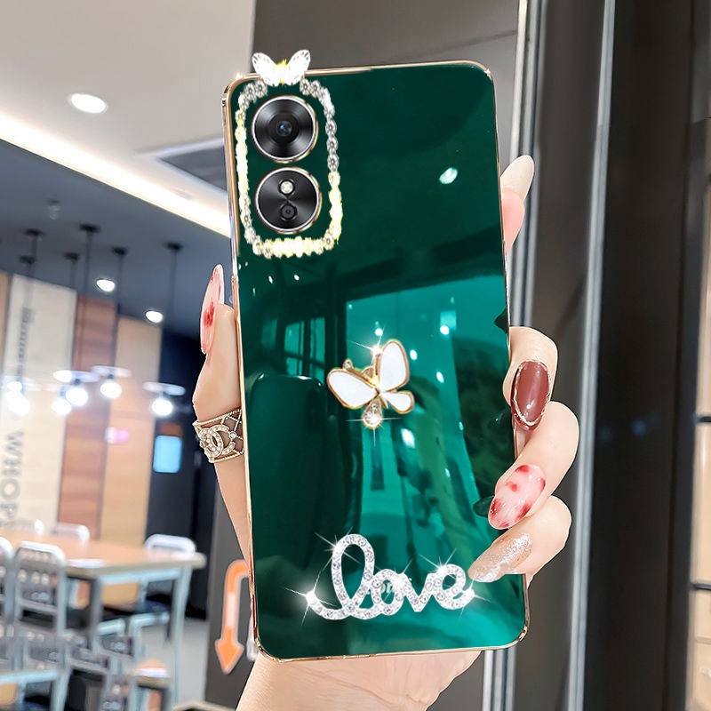 เคส OPPO A3Pro A60 Reno 12 11F A79 5G A17K A77S Reno 8T A57 2022 Reno 8Z 7Z โทรศัพท์มือถือ สําหรับ ออปโป้