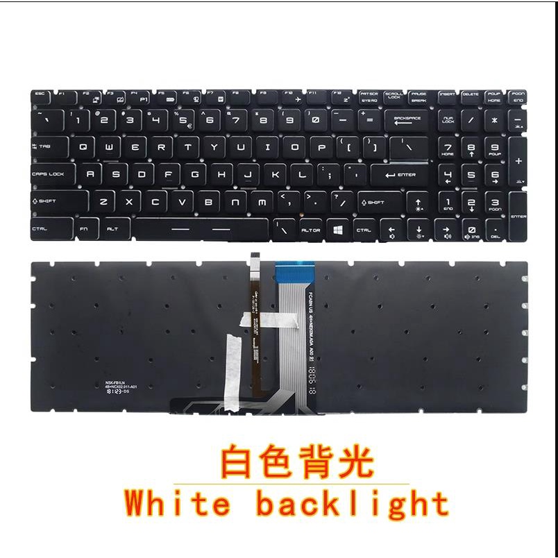 สําหรับ MSI Microstar MS-16J2 16J3 16J4 MS-16H5 MS-16H4 MS-16J6 MS-16J7 GS60 MS-1796-1797-1798-1799-