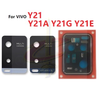 ฝาครอบเลนส์กล้อง พร้อมกรอบ แบบเปลี่ยน สําหรับ VIVO Y21 Y21A Y21G Y21E