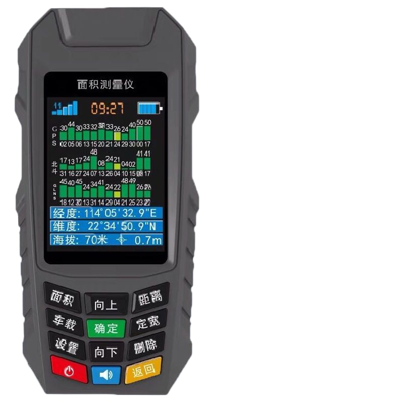✻เอเคอร์เมตรความแม่นยำสูง Beidou GPS การวัดแบบใช้มือถือยานพาหนะพื้นที่ที่ดินเครื่องมือวัดรถแทรกเตอร์เก็บเกี่ยว