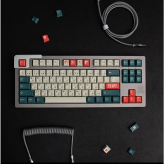 Gmk Kaiju ปุ่มกดคีย์บอร์ด PBT ลายเชอร์รี่ ย้อมสี พร้อมสวิตช์ Cherry Gateron MX