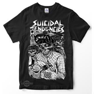 เสื้อยืด พิมพ์ลาย Suicidal tendencies VENICE พรีเมี่ยม สไตล์พังก์