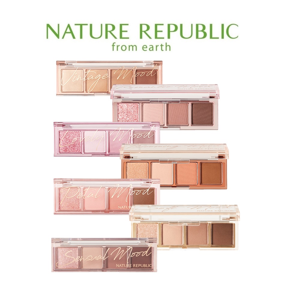 [NATURE REPUBLIC] Daily Basic Palette 2.4g  พาเลตต์ สินค้าเกาหลีแท้ๆส่งตรงจากเกาหลี