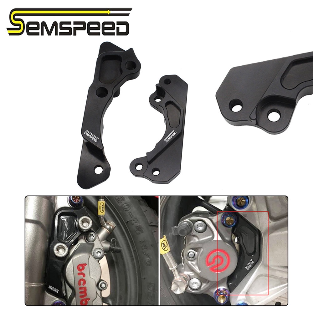 【SEMSPEED】ฝาครอบป้องกันคาลิปเปอร์เบรกหน้า และหลัง สําหรับรถจักรยานยนต์ Honda ADV 150 ADV 160 2019-2024