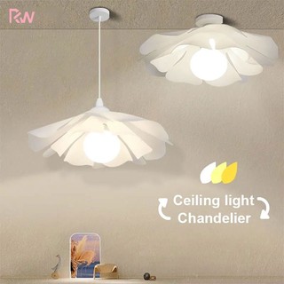 Modern floral LED pendant light ceiling light simple bedroom dining room hallway decorative light