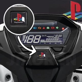 สติกเกอร์เรซิน ลายโลโก้เกม Rockstar สําหรับรถจักรยานยนต์ honda