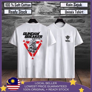 [70% Mega Sales !] Anime T shirt Baju Gundam 100% Cotton Baju Viral Lelaki Baju T shirt Lelaki Gundam T shirt_01