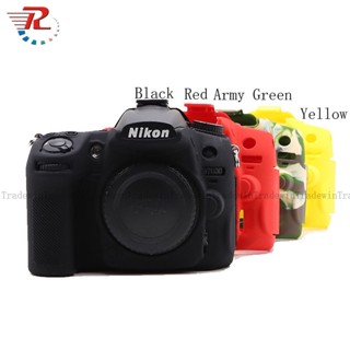 เคสยางซิลิโคนนิ่ม สําหรับกล้อง Nikon D7000 Nikon D7000