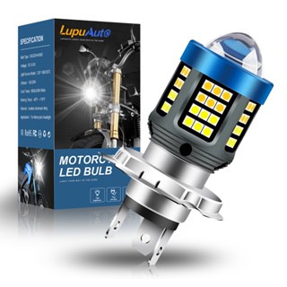 【Lupuauto】ใหม่ ไฟตัดหมอก ไฟสปอตไลท์ LED H4 BA20D H6 60SMD สองสี DC12V-80V 2023