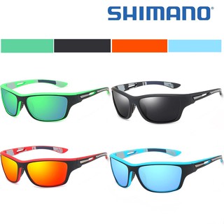 ใหม่ SHIMANO แว่นตากันแดด 4 สี สําหรับผู้ชาย เหมาะกับการตกปลา ขี่จักรยานกลางแจ้ง