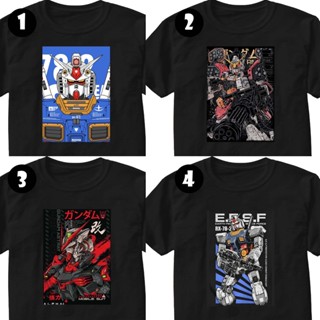 T548 GUNDAM Design Graphic Printed Tees White Black Tshirt for TEENS MEN WOMAN UNISEX_03