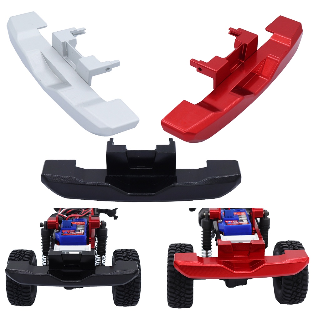 TRX4M กันชนหลังโลหะสําหรับ 1/18 RC Crawler รถ TRX4-M Bronco อะไหล่อัพเกรด