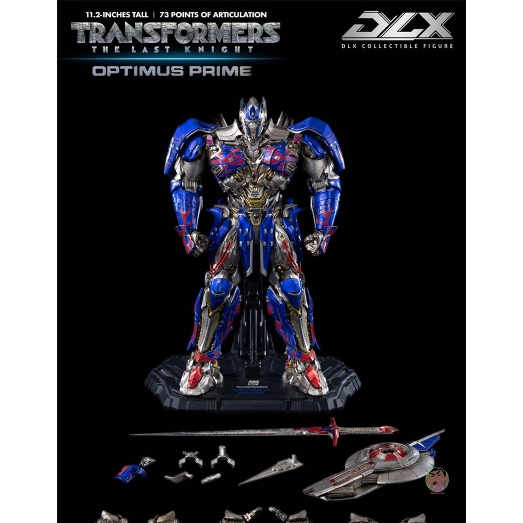 Threezero 3A DLX Transformers5 Optimus Prime โมเดลสมบูรณ์
