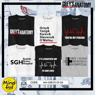 GREYS ANATOMY MINI GRAPHIC TEES PRINTS | MINDFUL APPAREL T-SHIRTS_02