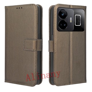 Realme GT Neo 5 เคส PU Leather Case เคสโทรศัพท์ Stand Wallet Realme GT Neo5 เคสมือถือ Cover